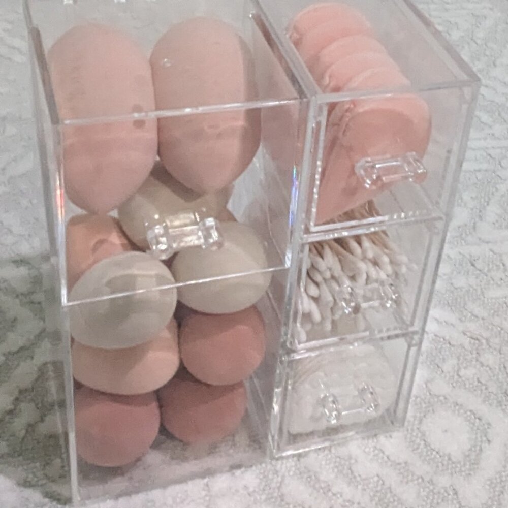 Pink Makeup Application Tool Set